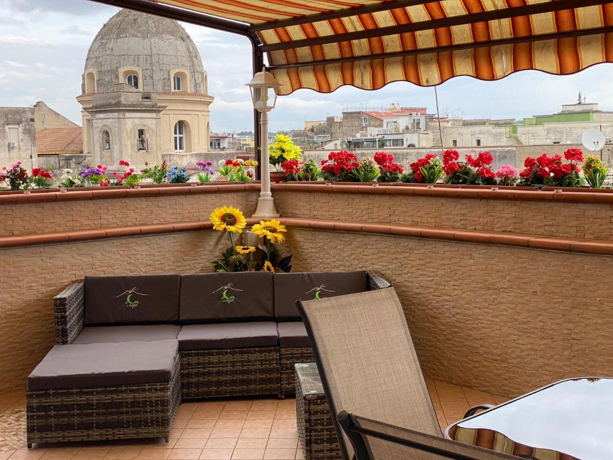 La Terrazza Nel Centro Villa Neapel Exteriör bild